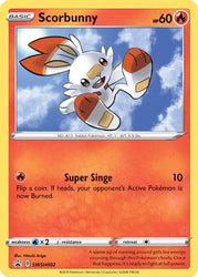 Scorbunny (SWSH002) [Sword & Shield: Black Star Promos]