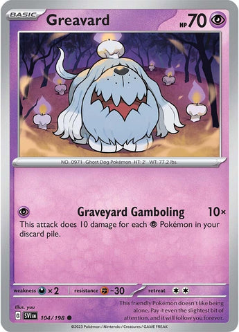 Greavard (104/198) [Scarlet & Violet: Base Set]