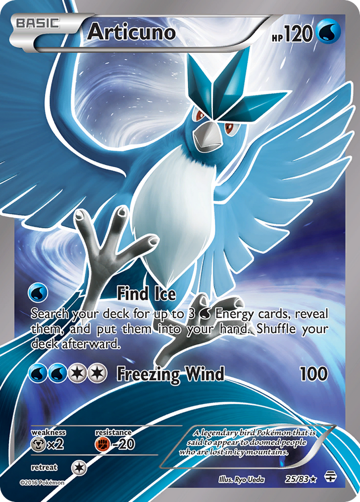 Articuno (25/83) [XY: Generations]