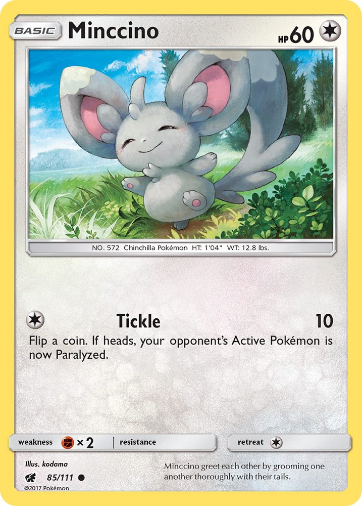 Minccino (85/111) [Sun & Moon: Crimson Invasion]