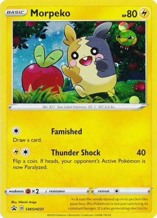 Morpeko (SWSH031) [Sword & Shield: Black Star Promos]