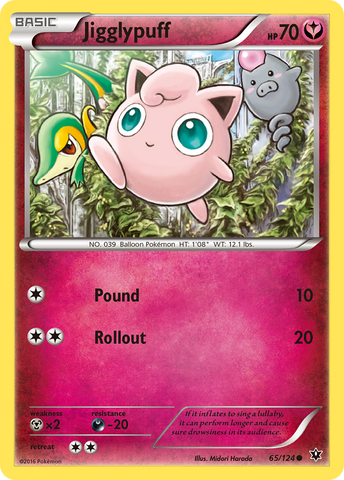 Jigglypuff (65/124) [XY: Fates Collide]