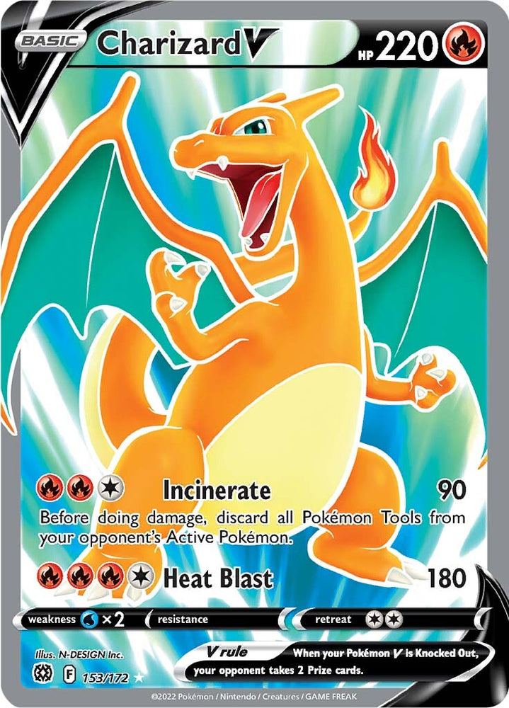 Charizard V (153/172) [Sword & Shield: Brilliant Stars]